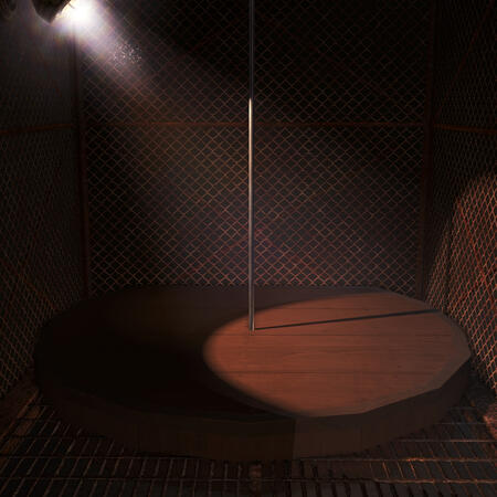 Grunge dance cage